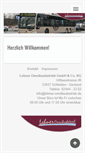 Mobile Screenshot of lehner-omnibusbetrieb.de